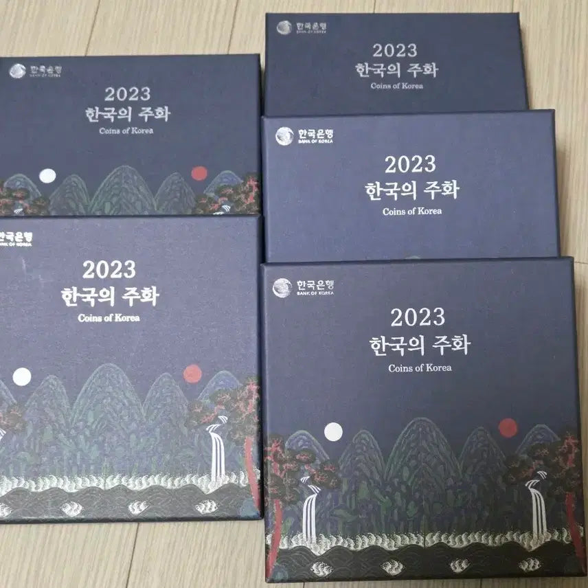 [BUNJANG] Bank of Korea 2023 Korean Coin Set - 5 Sets / 2023년 한국은행 한국의 주화 5세트(무료배송)