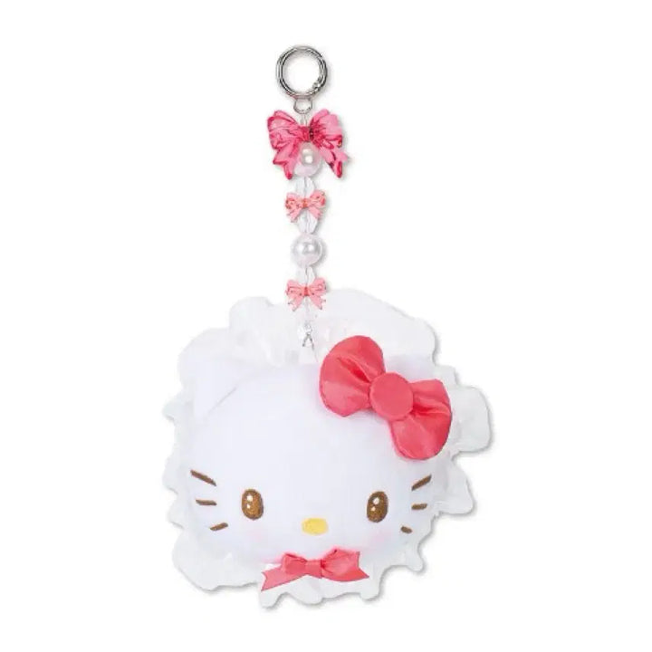 [BUNJANG] Sanrio Hello Kitty Bag Charm Abiel / 헬로키티 얼굴 키링 아베일 미개봉 새상품