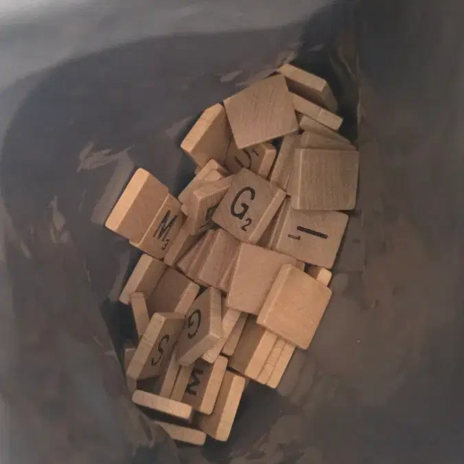 [BUNJANG] Vintage Scrabble Board Game / 빈티지 스크래블 보드게임