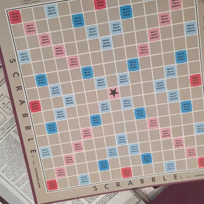 [BUNJANG] Vintage Scrabble Board Game / 빈티지 스크래블 보드게임