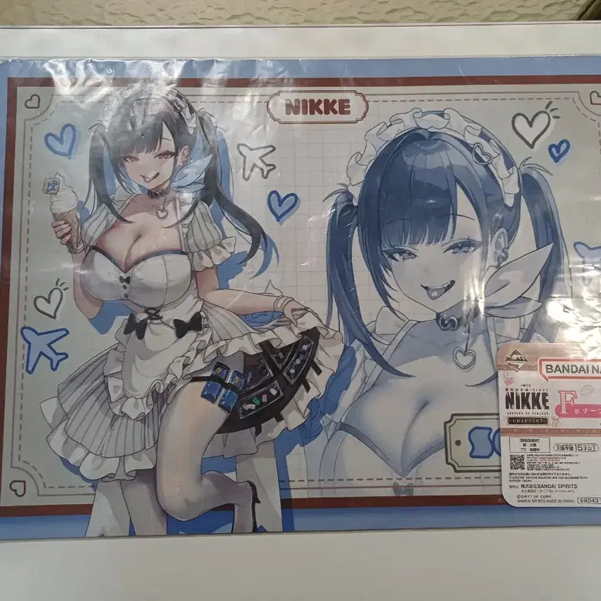 [BUNJANG] Niche Chapter 7 Ichiban Kuji F Prize Bundle Set Table Mats / 니케 챕터7 제일복권 F상 3종 일괄판매