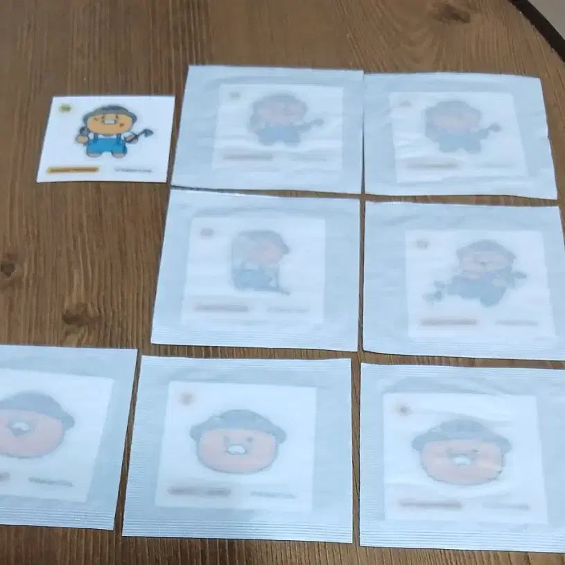 [BUNJANG] Ottogi Ppyusher Ppyusher Sticker (Chunsik) / 춘식이띠부씰 1개 선택 오뚜기 뿌셔뿌셔 띠부씰