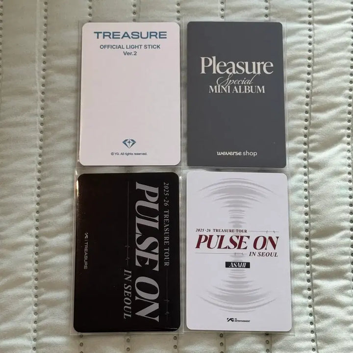 [BUNJANG] TREASURE Asahi Photocard Bundle Set / 트레저 아사히 포카 일괄 양도