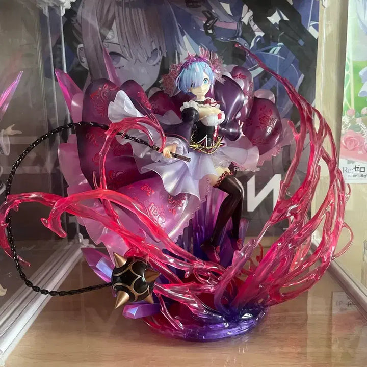 [BUNJANG] Re:Zero Ram Crystal Oni Figure / 리제로 크리스탈 오니 렘 판매