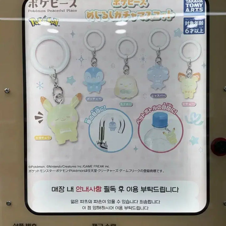 [BUNJANG] Pokemon Pocket Piece Mejirushi Gacha Set / 포켓몬 포켓피스 메지루시 가챠