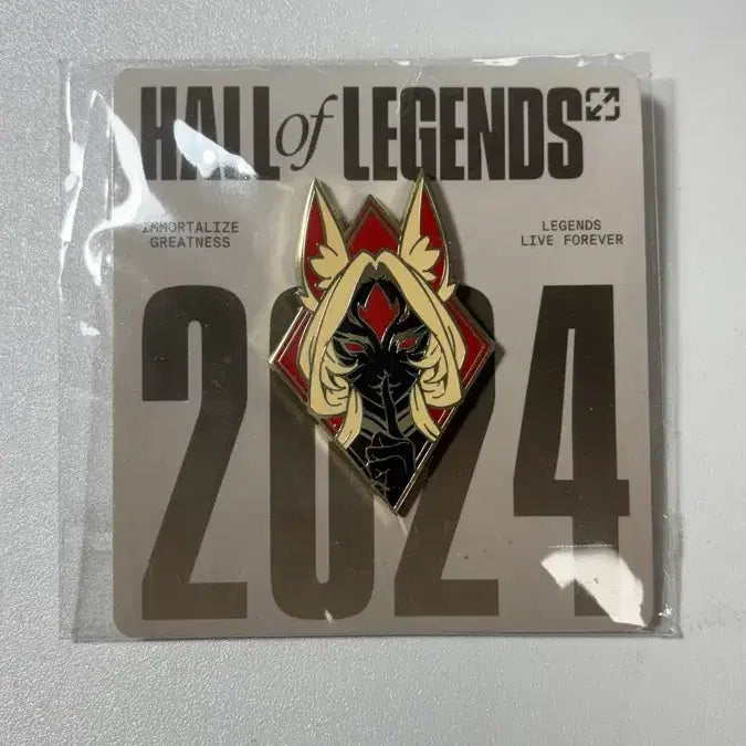 [BUNJANG] T1 Faker Hall of Fame Ahri Badge / T1 티원 페이커 명예의 전당 아리 뱃지