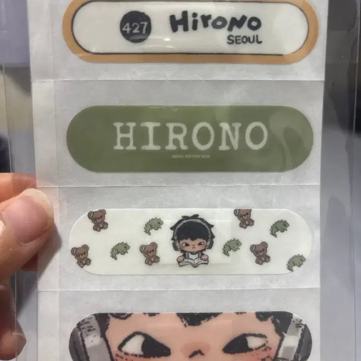 [BUNJANG] Kodak Hironoo Bear Plush Keychain / 코닥 히로노 곰인형 키링 팝니다(팝업 증정품 밴드 증정)