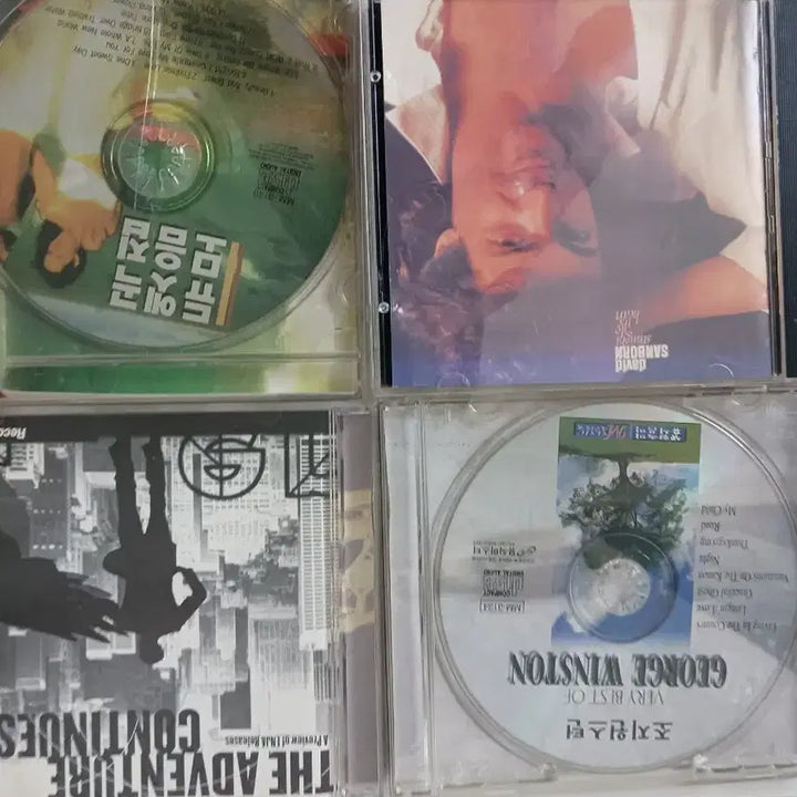 [BUNJANG] George Winston Best Album CD Collection (4 Types) / 조지 윈스턴 베스트 앨범 CD / 산본 CD / 앨범 CD 4종