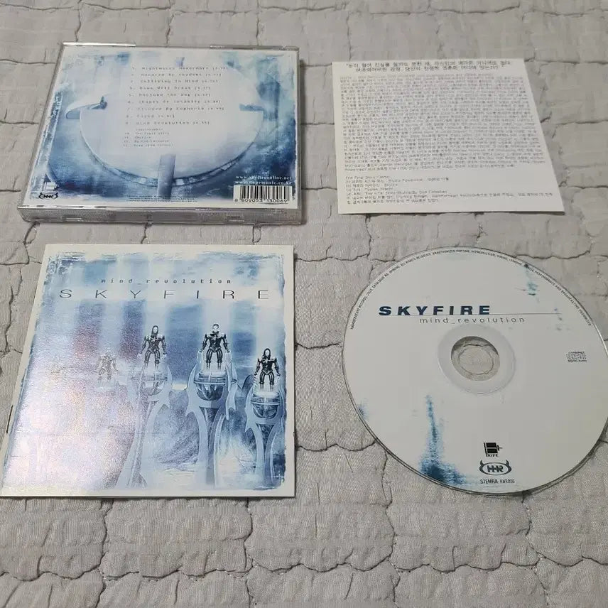 [BUNJANG] SKY FIRE Mind Revolution Metal CD / SKY FIRE Mind Revolution 스카이파이어 메탈CD
