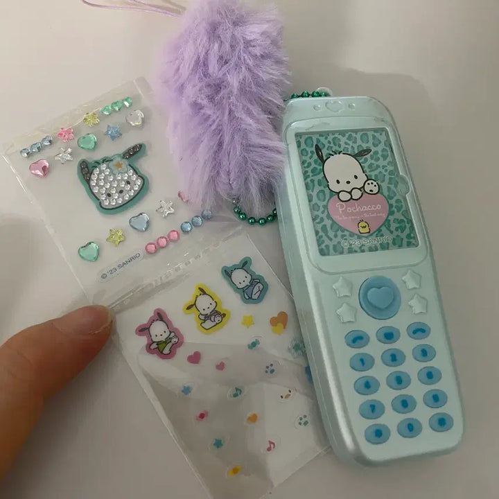 [BUNJANG] Pochacco Phone Gacha Keychain / 포차코 폰 헤이세이 가챠 키링