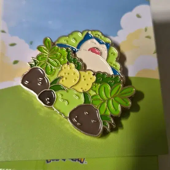 [BUNJANG] Snorlax Badge / 잠만보뱃지