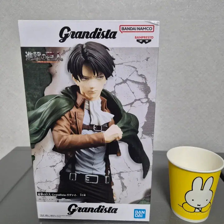 [BUNJANG] Bandai Namco Grandista Attack on Titan Levi Figure / 반다이남코 그란디스타 진격의 거인 리바이 피규어