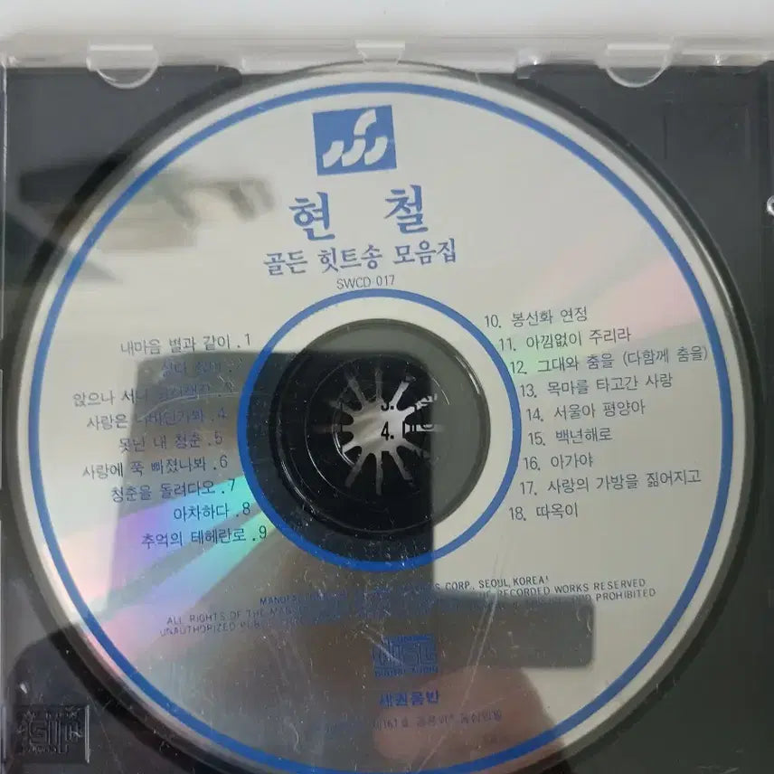 [BUNJANG] Hyun Chul 1st Album Rare CD / 현철 희귀 시디...