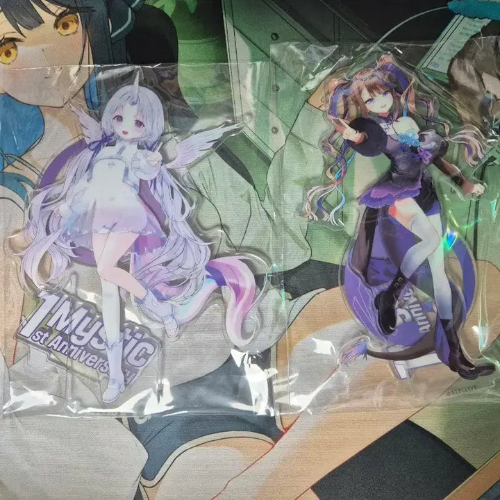 [BUNJANG] Stellive 1st Anniversary Kanna &amp; Yuni Acrylic Stand / 스텔라이브 1주년 칸나 유니 아크릴