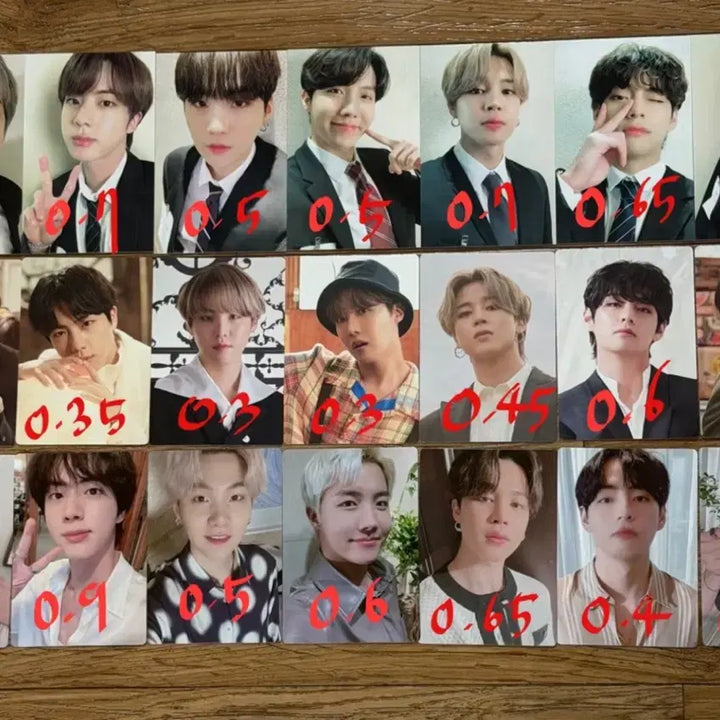 [BUNJANG] BTS Photocard Bundle Set / bts 방탄 포카