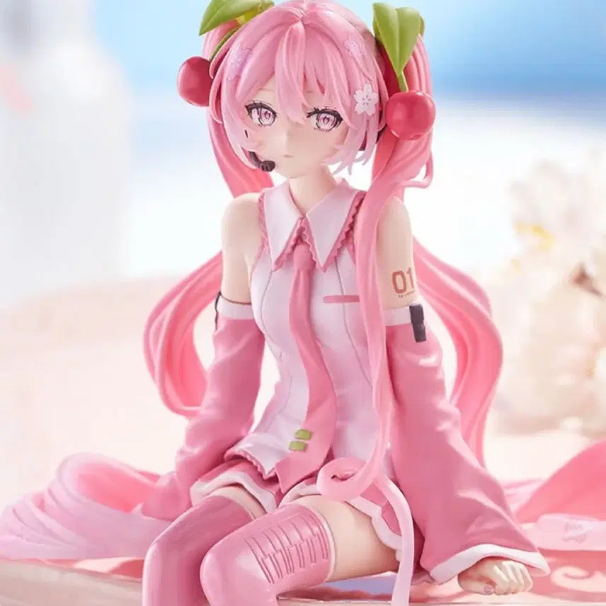 [BUNJANG] Hatsune Miku Noodles Stopper Figure / 하츠네 미쿠 누들스토퍼