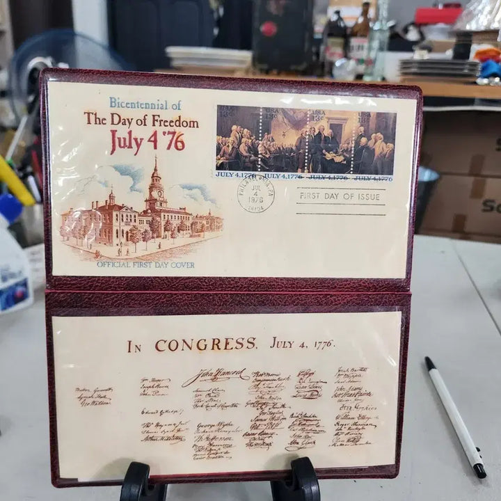 [BUNJANG] 1976 USA 200th Anniversary of Independence First Day Cover / USA 1976년 미독립 200주년 기념 초일봉투