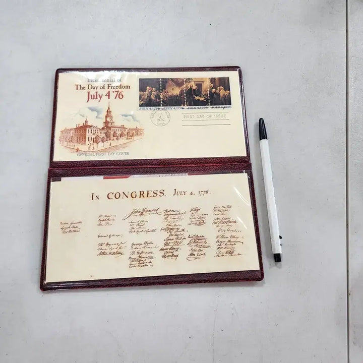 [BUNJANG] 1976 USA 200th Anniversary of Independence First Day Cover / USA 1976년 미독립 200주년 기념 초일봉투
