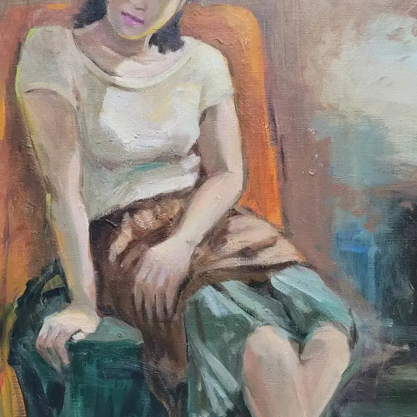 [BUNJANG] Choi Jung-hee Oil Painting &