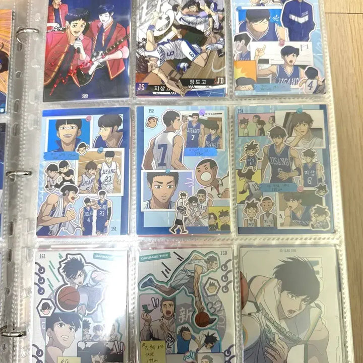 [BUNJANG] Garbage Time Collecting Cards Complete Set (Seasons 1-4) with Binder / 시그포함 470장] 가비지타임 콜렉팅 카드 1~4쿼터 바인더 포함