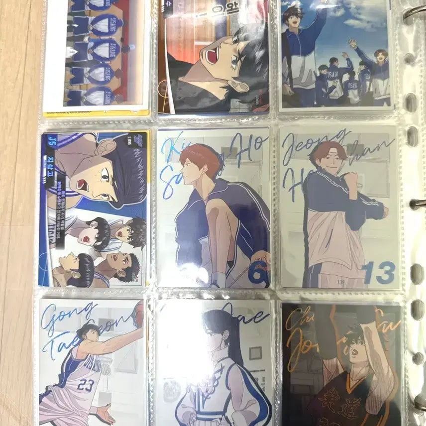 [BUNJANG] Garbage Time Collecting Cards Complete Set (Seasons 1-4) with Binder / 시그포함 470장] 가비지타임 콜렉팅 카드 1~4쿼터 바인더 포함