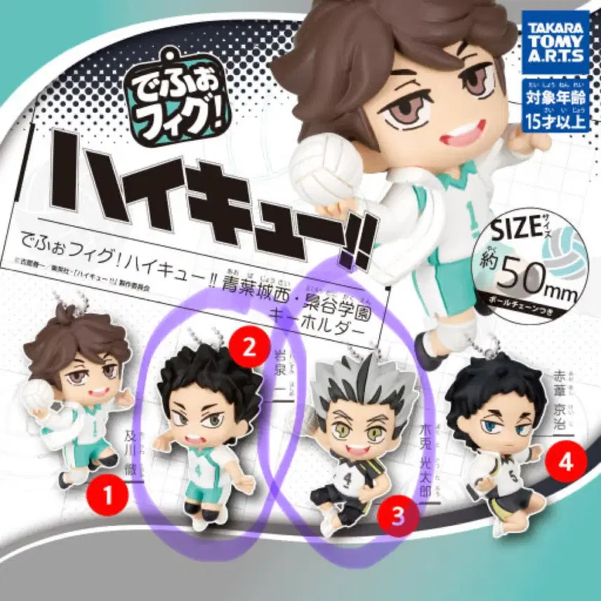 [BUNJANG] Haikyuu!! Gacha Sealed (Iwaizumi, Bokuto) / 하이큐 가챠 미개봉 (이와이즈미, 보쿠토)