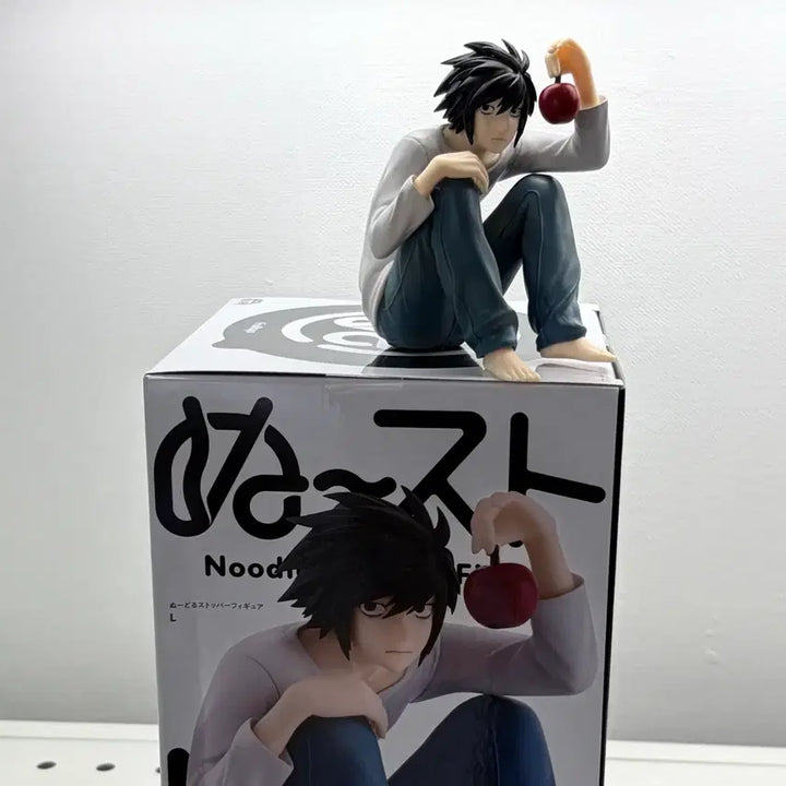 [BUNJANG] Death Note L Noodle Stopper Figure (Sealed) / [미개봉] [현물] 데스노트 L 엘 누들스토퍼 피규어