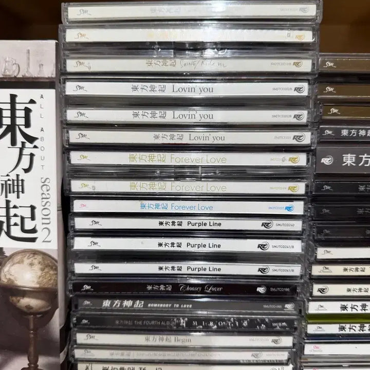 [BUNJANG] TVXQ! (DBSK) CDs and DVDs Bundle Set / CD 동방신기 다수 dvd 동방신기