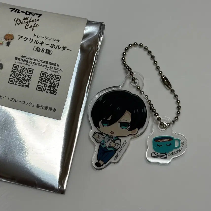 [BUNJANG] Blue Lock Itoshi Rin Acrylic Keychain / [블루록] 팝업 메이드 이토시 린 키링