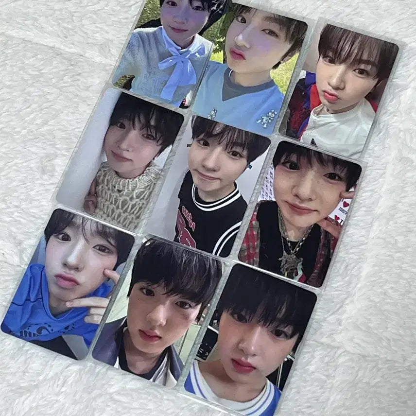 [BUNJANG] NCT WISH Sakuya First Press Limited Edition Bundle Set Photocards / 9장일괄) NCT WISH 사쿠야 초회한정반 포카