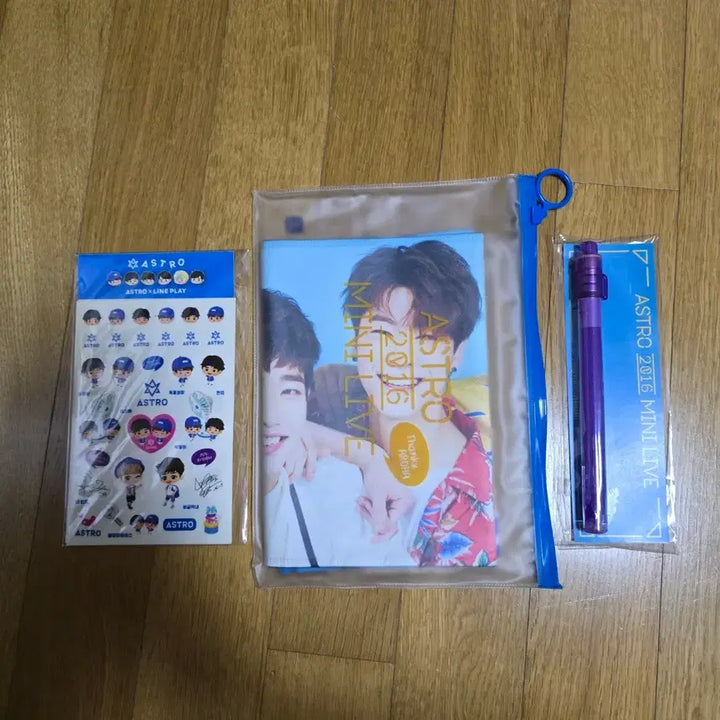 [SOLD OUT] 아스트로 미니라이브 슬로건 응원봉 팬라이트 스티커 일괄 판매