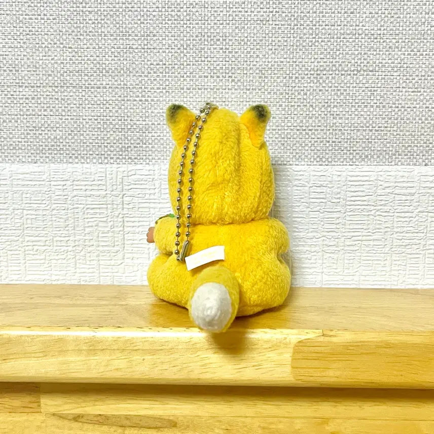 [BUNJANG] Classic Mini Monchhichi Hokkaido Limited Edition Fox Monchhichi Keychain Doll / 고전 미니 몬치치 키링 훗카이도 지역한정 여우 몬치치 인형