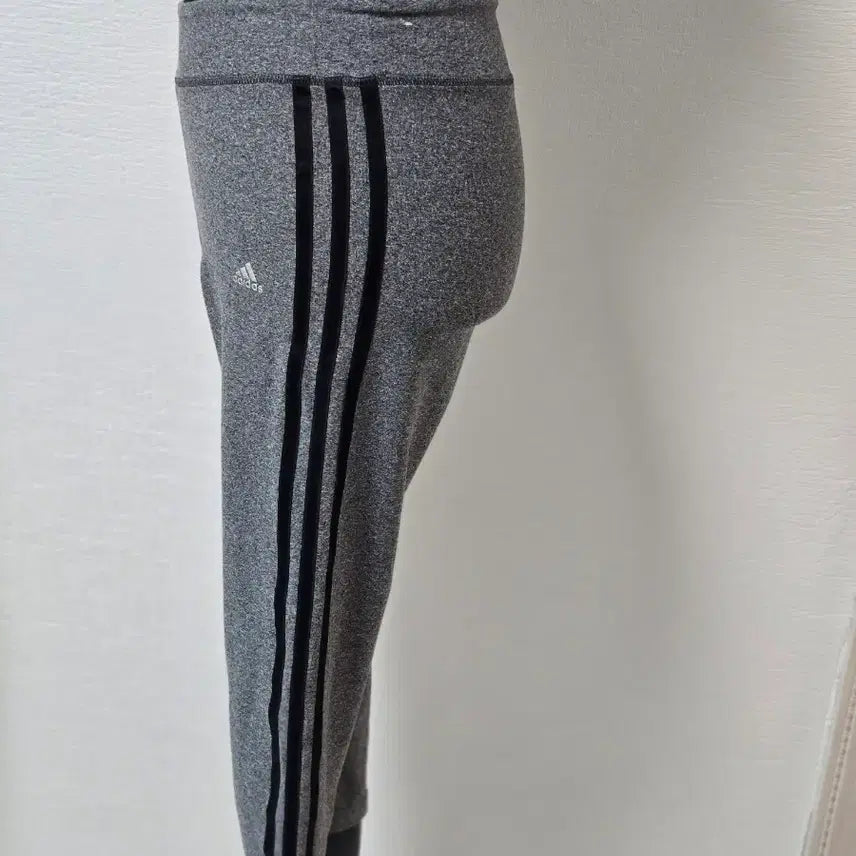 [BUNJANG] Adidas Climalite Functional Leggings Charcoal Grey / 아디다스 클라마라이트 기능성  레킹스  차콜그레이 정품