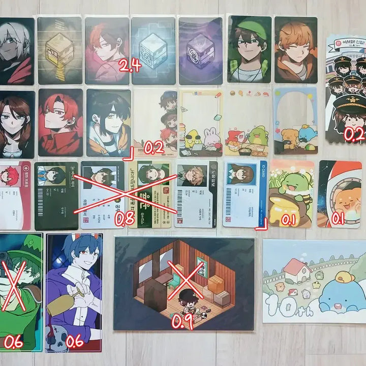 [BUNJANG] Jamttal Pixelay Goods Bundle Set / 잠뜰 픽셀리 굿즈 (미수반, 팝업, 블라인드, 미궁) 판매