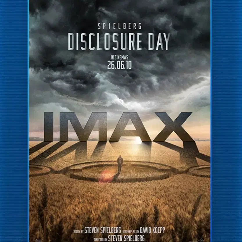 [BUNJANG] Disclosure Day IMAX Poster Set / [디스클로저 데이] (2종) 아이맥스 포스터 TTT