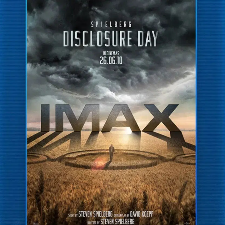 [BUNJANG] Disclosure Day IMAX Poster Set / [디스클로저 데이] (2종) 아이맥스 포스터 TTT