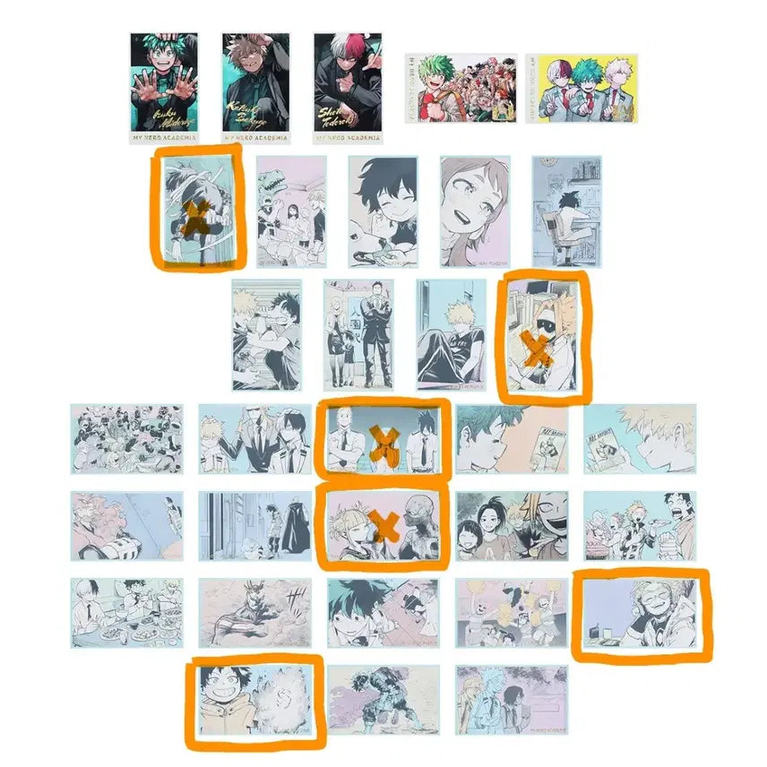 [BUNJANG] My Hero Academia Memorial Collection Original Art Exhibition Dabi Hawks / 나의히어로아카데미아 메모리얼 컬렉션 원화전 히로아카 나히아 다비 호크스