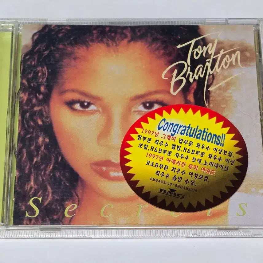 [BUNJANG] Toni Braxton Secrets CD (Used) / 토니 브랙스턴 (Toni Braxton) - Secrets 중고 CD 판