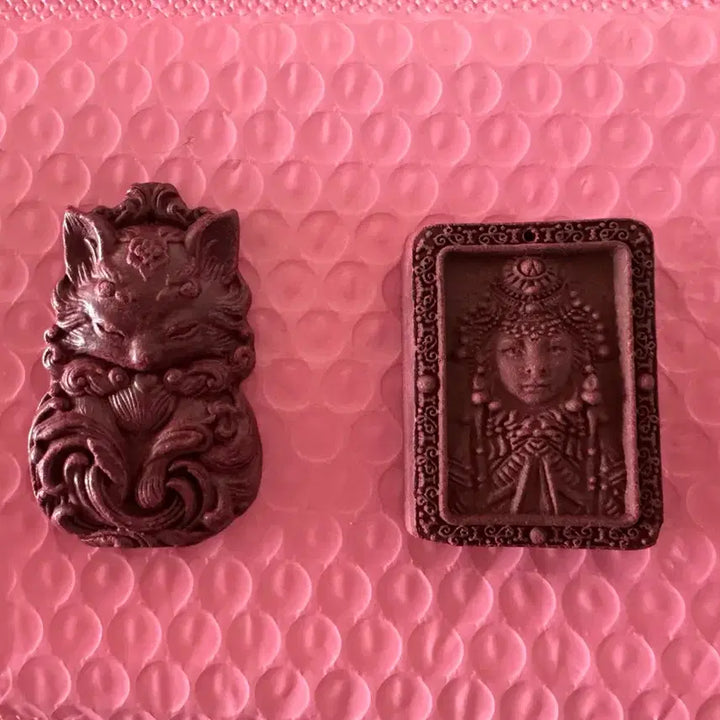 [BUNJANG] Eight-Scent Treasure Incense Pouch Pendant (Herbal Blend) - Ancient Noble Style / 팔향장진(보물 소장)향패 (약재로 만든 향패)(각각)고대귀족향낭