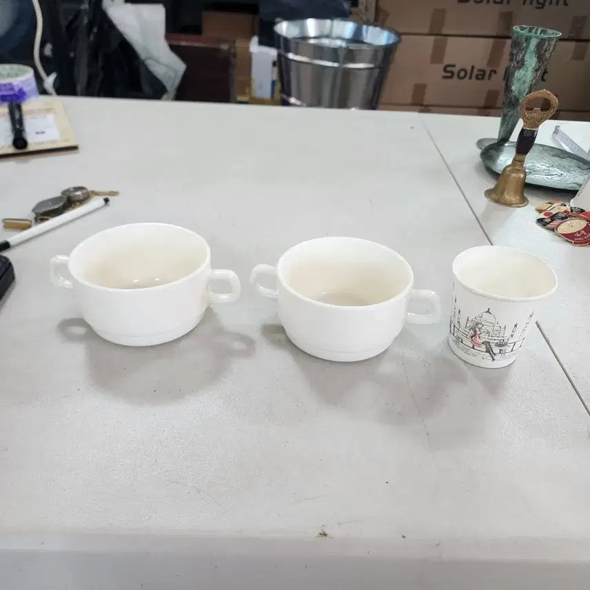 [BUNJANG] Arcopal France Small Bowl (Set of 2) / 2개에15000원 프랑스 아코팔 미사용지름10cm 높이5.6cm