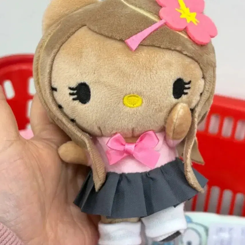 [BUNJANG] Sanrio New School Uniform Tanning Kitty Mascot / 산리오 신상 교복 태닝 키티 마스코트