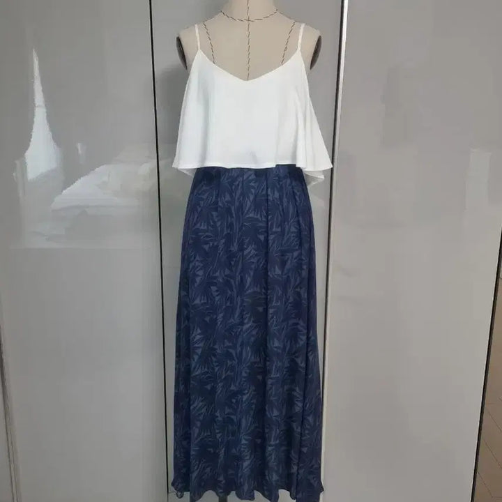 [BUNJANG] Y.M Sleeveless Maxi Dress / Y.M 나시 롱 원피스 Free