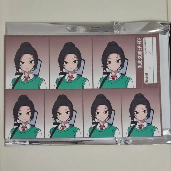 [BUNJANG] Zombie High School Hong Sanha Sticker Set / 좀비고등학교 좀비고 증명사진 증사 스티커 홍산하