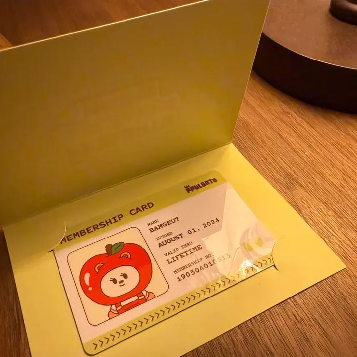 [BUNJANG] TXT Beomgyu Applebat Applestore Membership ID Card / 투바투 범규 애뿔바투 애플바투 밤긋 멤버십 아이디 카드