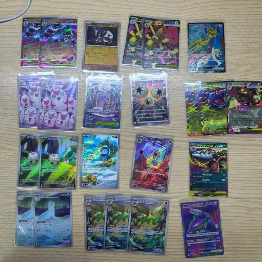 [BUNJANG] Pokemon Cards Collection (RR, AR, SR) / 포캣몬카드 rr,ar,sr 모음