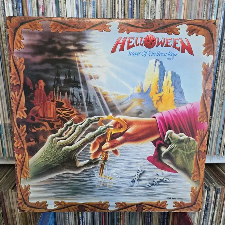 [BUNJANG] Helloween Keeper Of The Seven Keys Part II LP Vinyl Record / 할로윈 lp판 민트급