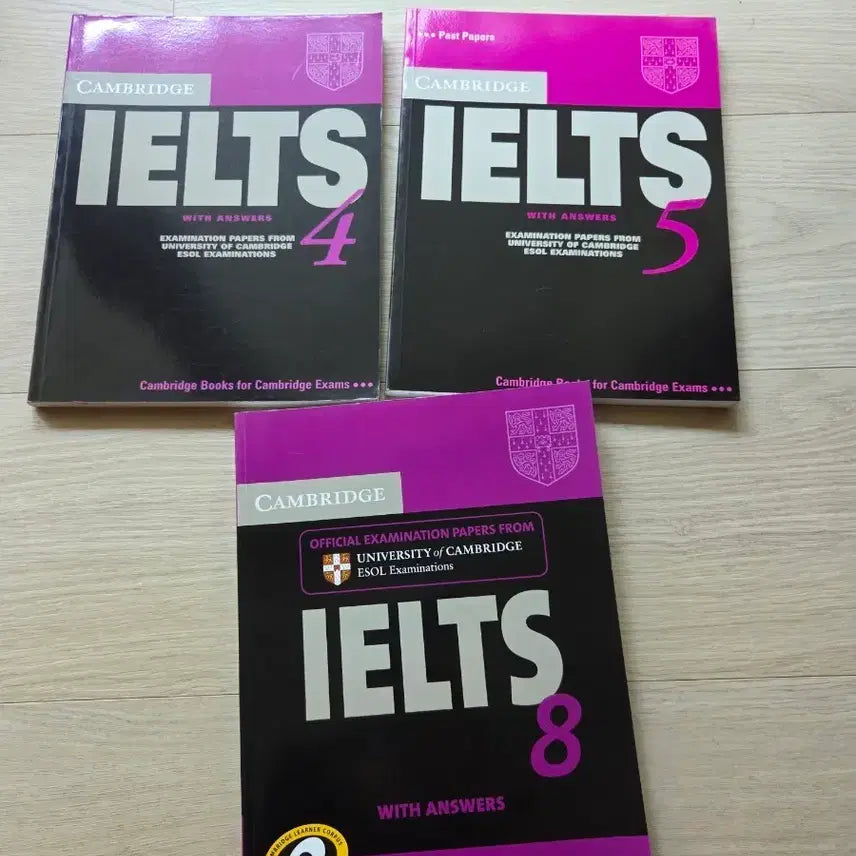 [BUNJANG] Cambridge IELTS 4, 5, 8, 9, 11 Practice Test Books Bundle / 아이엘츠 4, 5, 8권 +9, 11