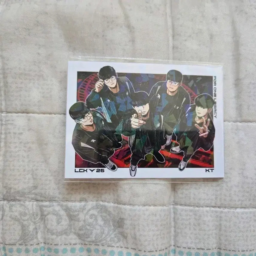 [BUNJANG] KT Rolster 25th Anniversary Illustration Card / 25 KT 롤스터 일러스트 카드