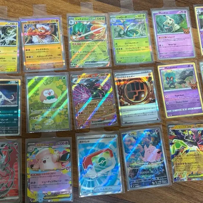 [BUNJANG] Pokemon Cards Japanese Nihilego Pipi RR AR SR Halloween Gengar Bundle Set / 포켓몬카드 일판 니힐제로 삐삐 RR AR SR 할로윈 따라큐 북미판