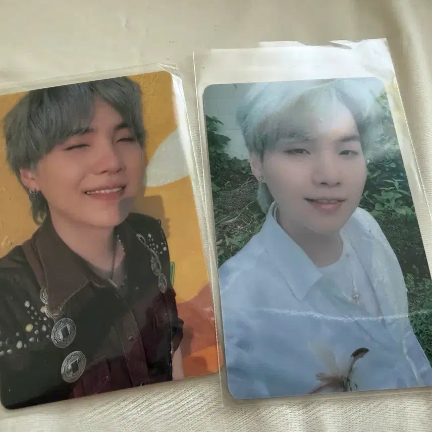 [BUNJANG] BTS SUGA BE Pastel Lucky Draw Bundle Photocard / 윤기 슈가 SUGA BE 파스텔 럭드, 앨범 포카 일괄